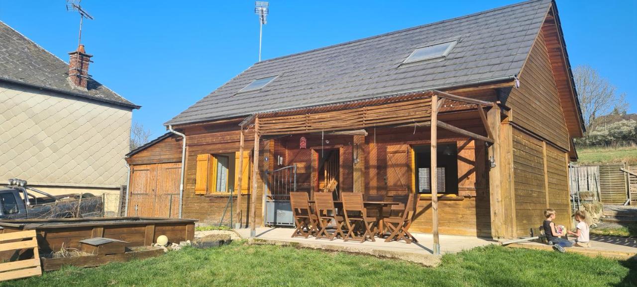 Chalet Antlana Maison Chaleureuse Signy-lʼAbbaye Exteriör bild